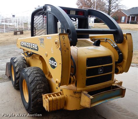 john deere 260 skid steer for sale|john deere 260 2000.